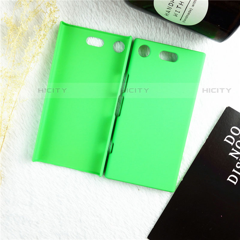 Custodia Plastica Rigida Cover Opaca M01 per Sony Xperia XZ1 Compact Verde