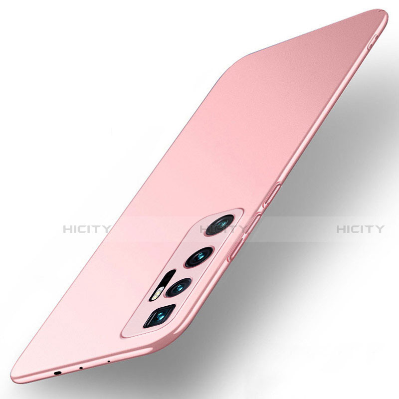 Custodia Plastica Rigida Cover Opaca M01 per Xiaomi Mi 10 Ultra Oro Rosa
