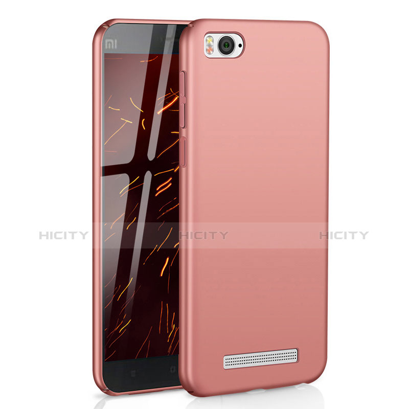 Custodia Plastica Rigida Cover Opaca M01 per Xiaomi Mi 4C Oro Rosa