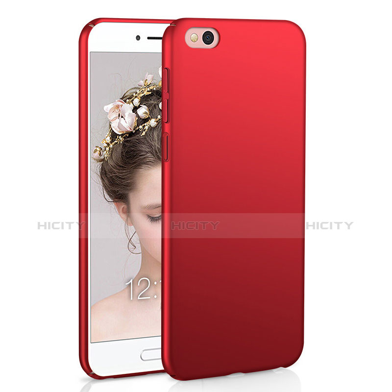 Custodia Plastica Rigida Cover Opaca M01 per Xiaomi Mi 5C Rosso