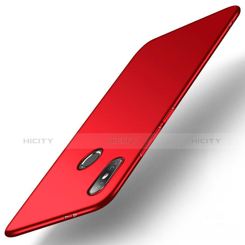 Custodia Plastica Rigida Cover Opaca M01 per Xiaomi Mi A2 Rosso