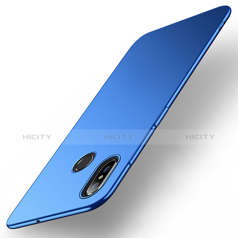 Custodia Plastica Rigida Cover Opaca M01 per Xiaomi Mi Max 3 Blu