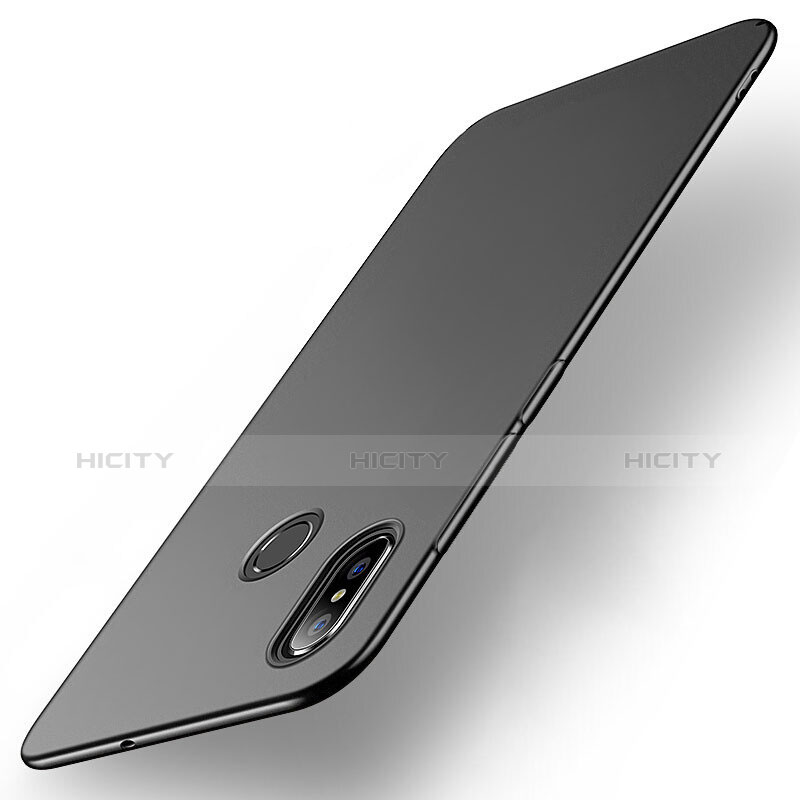 Custodia Plastica Rigida Cover Opaca M01 per Xiaomi Mi Max 3 Nero