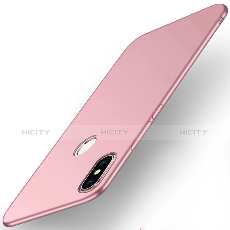 Custodia Plastica Rigida Cover Opaca M01 per Xiaomi Mi Max 3 Oro Rosa