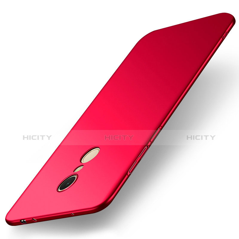Custodia Plastica Rigida Cover Opaca M01 per Xiaomi Redmi 5 Rosso
