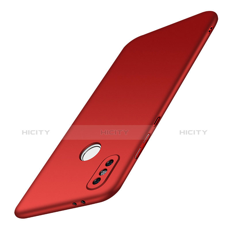 Custodia Plastica Rigida Cover Opaca M01 per Xiaomi Redmi Note 5 Pro Rosso