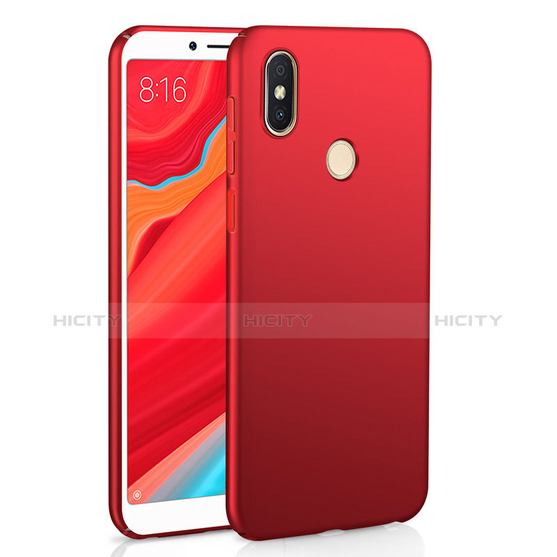 Custodia Plastica Rigida Cover Opaca M01 per Xiaomi Redmi Y2 Rosso