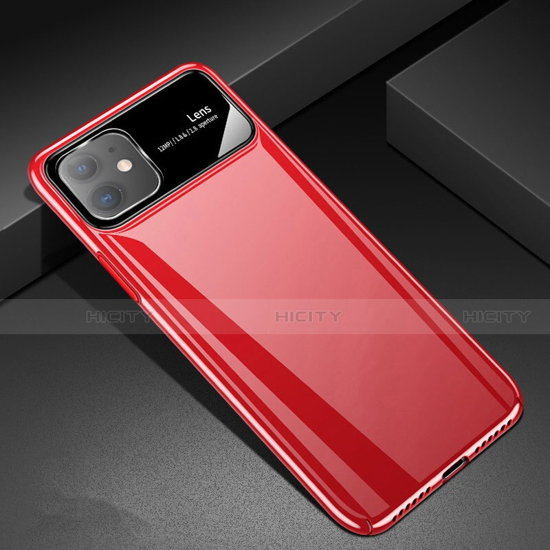 Custodia Plastica Rigida Cover Opaca M02 per Apple iPhone 11 Rosso