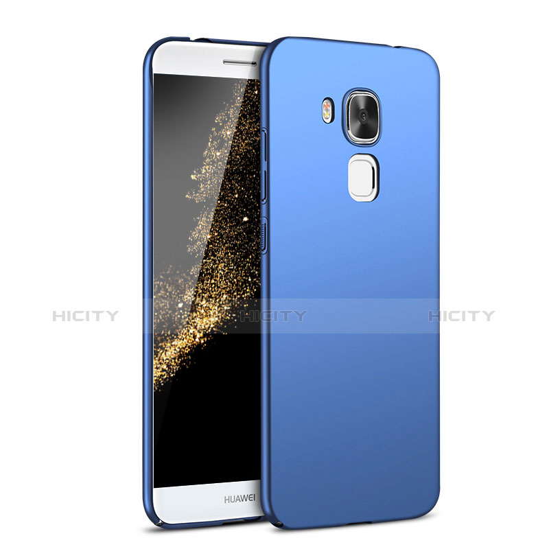 Custodia Plastica Rigida Cover Opaca M02 per Huawei G9 Plus Blu