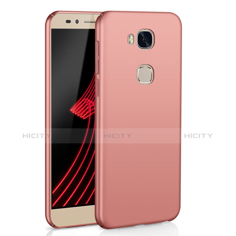 Custodia Plastica Rigida Cover Opaca M02 per Huawei GR5 Oro Rosa