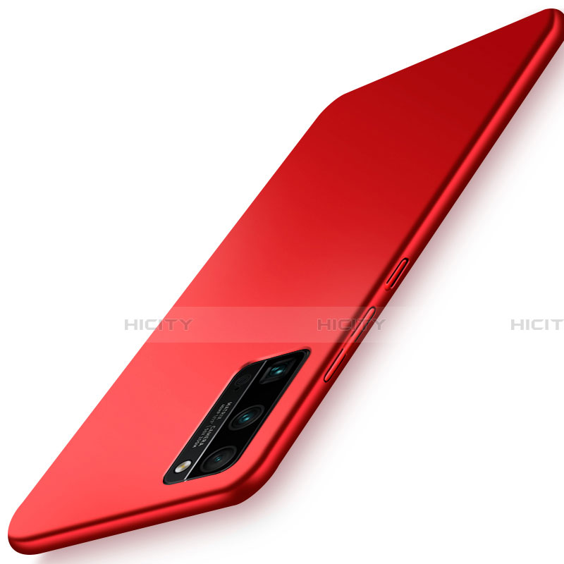 Custodia Plastica Rigida Cover Opaca M02 per Huawei Honor 30 Pro+ Plus Rosso