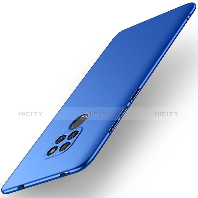 Custodia Plastica Rigida Cover Opaca M02 per Huawei Mate 20 Blu