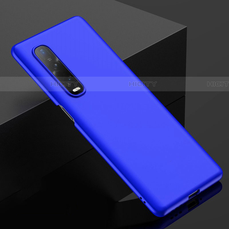 Custodia Plastica Rigida Cover Opaca M02 per Oppo Find X2 Pro Blu