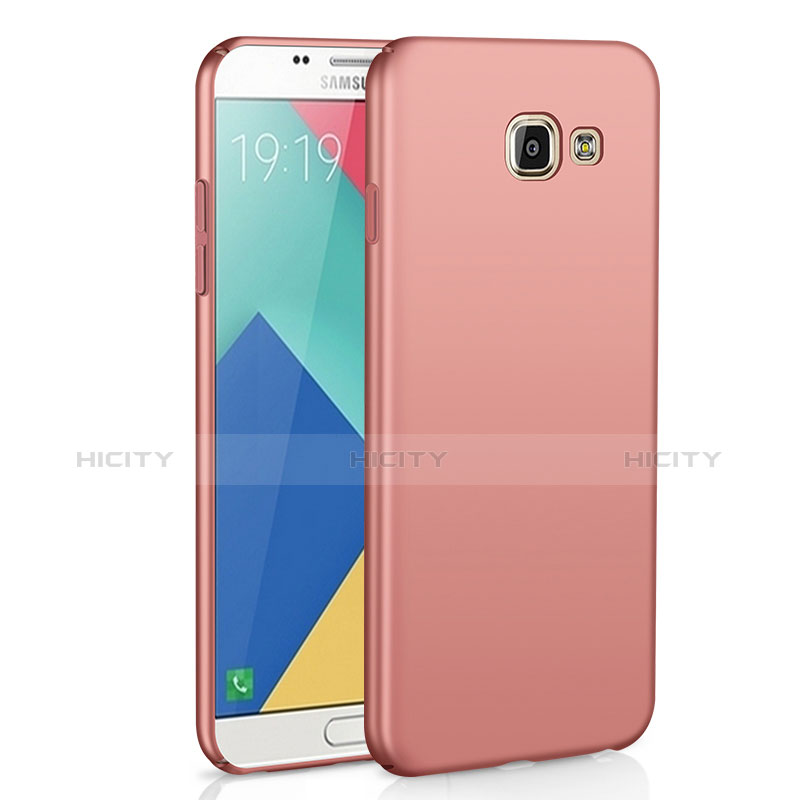 Custodia Plastica Rigida Cover Opaca M02 per Samsung Galaxy A9 (2016) A9000 Oro Rosa