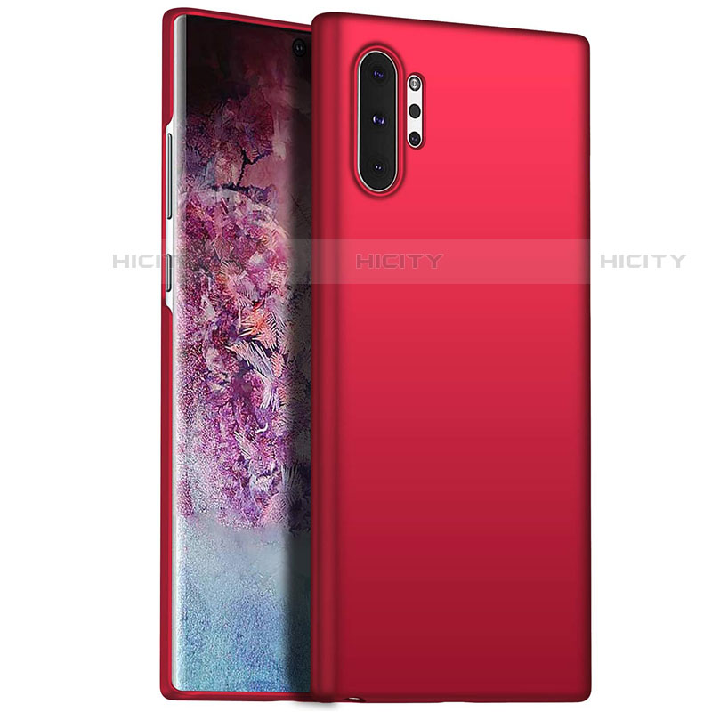Custodia Plastica Rigida Cover Opaca M02 per Samsung Galaxy Note 10 Plus Rosso