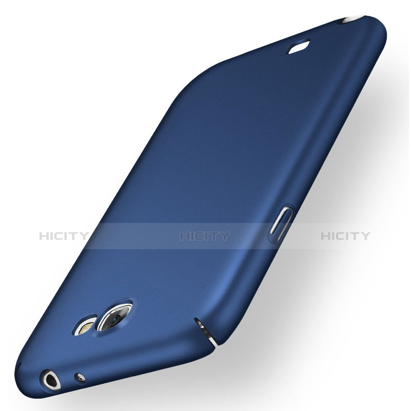 Custodia Plastica Rigida Cover Opaca M02 per Samsung Galaxy Note 2 N7100 N7105 Blu