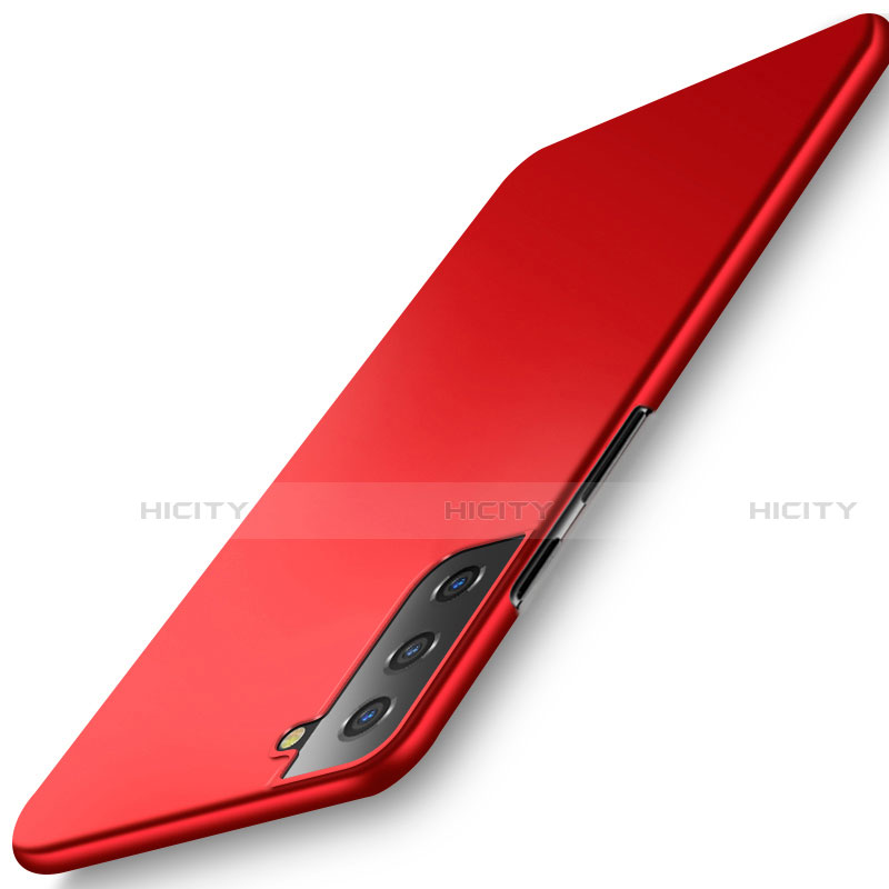 Custodia Plastica Rigida Cover Opaca M02 per Samsung Galaxy S21 5G Rosso