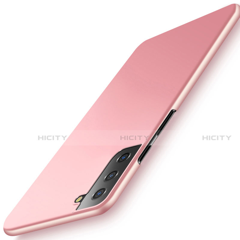 Custodia Plastica Rigida Cover Opaca M02 per Samsung Galaxy S21 Plus 5G Oro Rosa