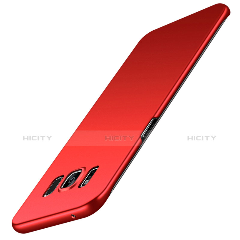 Custodia Plastica Rigida Cover Opaca M02 per Samsung Galaxy S8 Plus Rosso