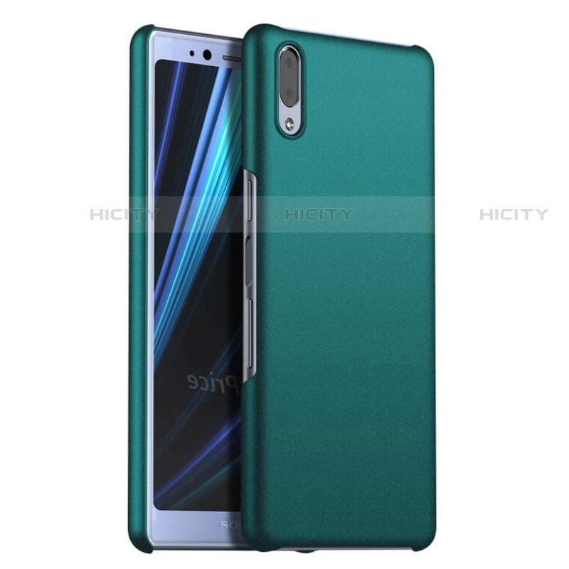 Custodia Plastica Rigida Cover Opaca M02 per Sony Xperia L3 Verde