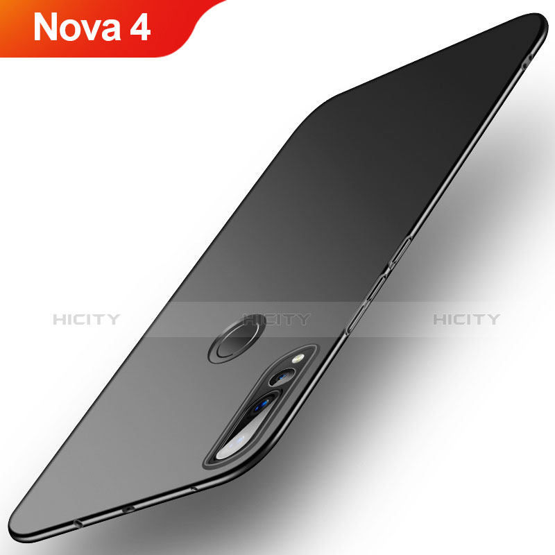 Custodia Plastica Rigida Cover Opaca M03 per Huawei Nova 4 Nero