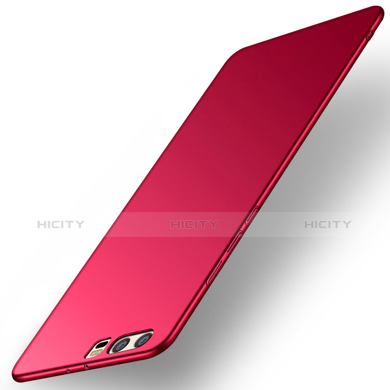 Custodia Plastica Rigida Cover Opaca M03 per Huawei P10 Plus Rosso