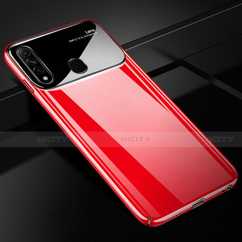 Custodia Plastica Rigida Cover Opaca M03 per Oppo A8 Rosso