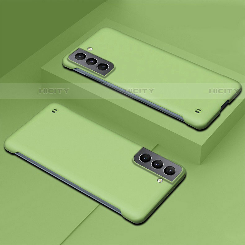 Custodia Plastica Rigida Cover Opaca M03 per Samsung Galaxy S21 Plus 5G Verde Pastello