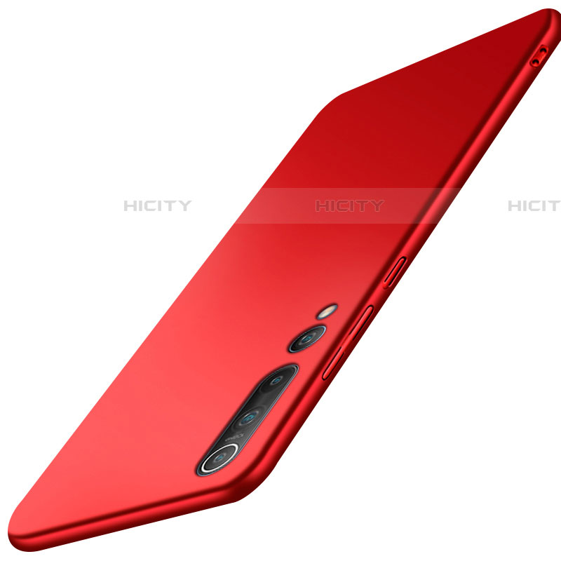 Custodia Plastica Rigida Cover Opaca M03 per Xiaomi Mi 10 Pro Rosso