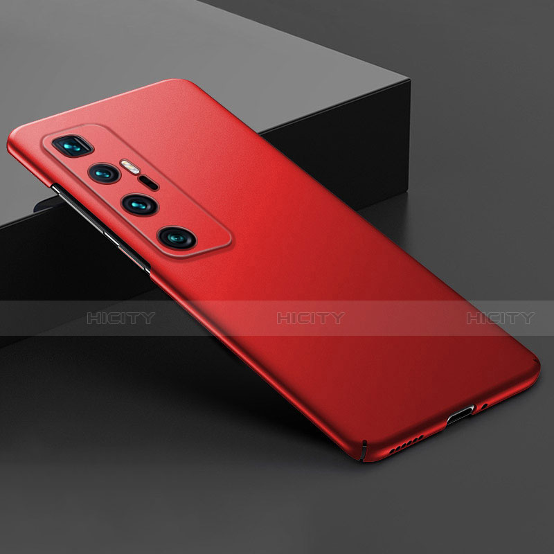 Custodia Plastica Rigida Cover Opaca M03 per Xiaomi Mi 10 Ultra Rosso