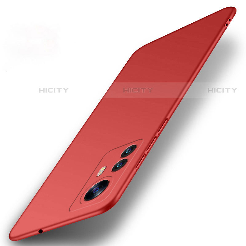 Custodia Plastica Rigida Cover Opaca M03 per Xiaomi Mi 12 Pro 5G Rosso