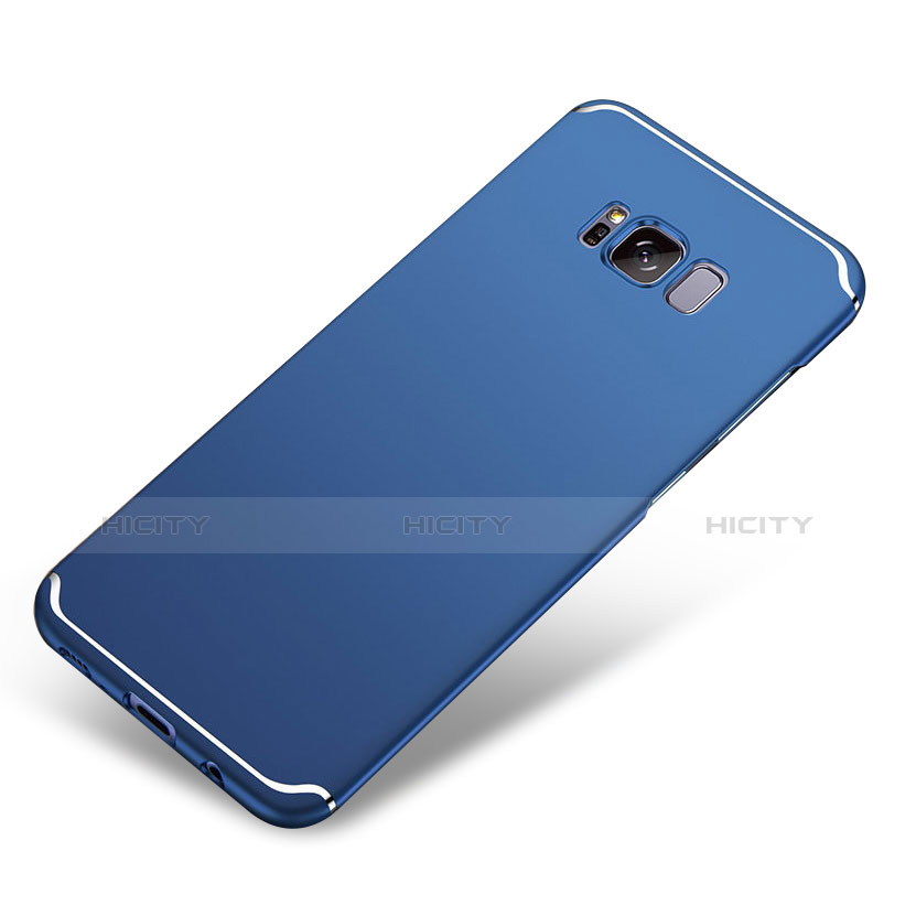 Custodia Plastica Rigida Cover Opaca M04 per Samsung Galaxy S8 Blu