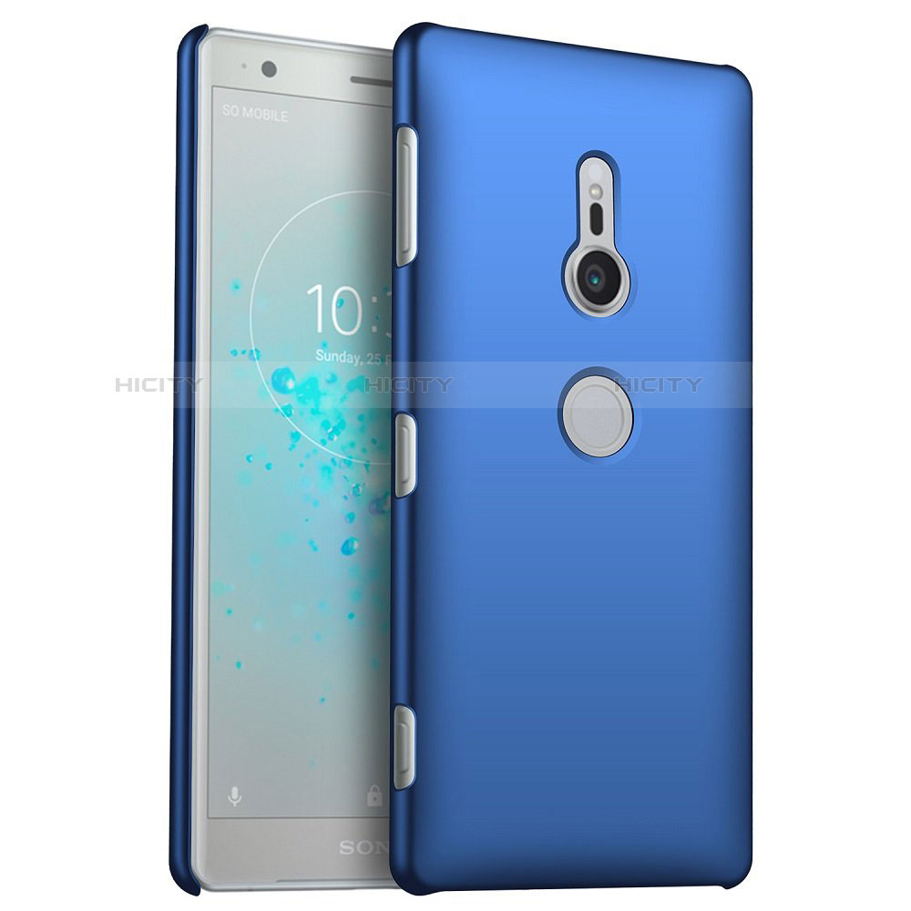 Custodia Plastica Rigida Cover Opaca M04 per Sony Xperia XZ2 Blu