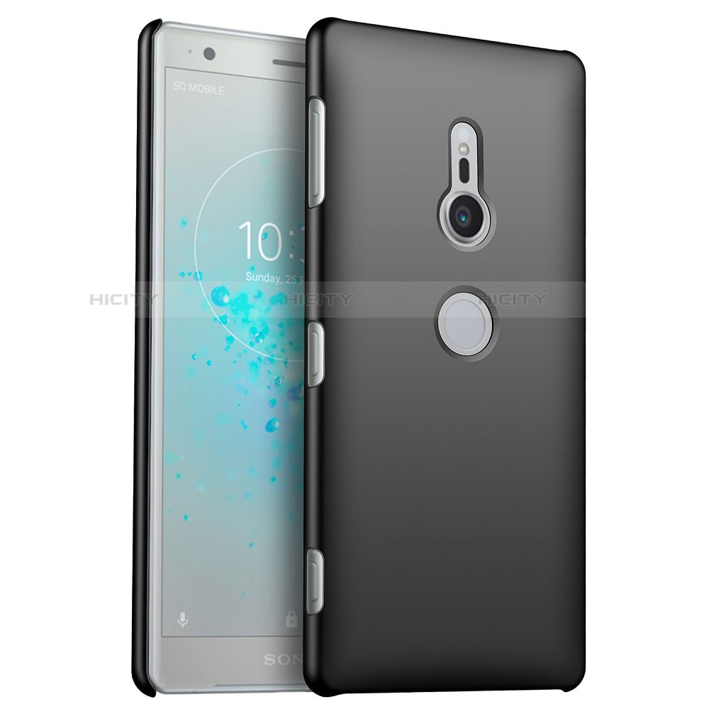 Custodia Plastica Rigida Cover Opaca M04 per Sony Xperia XZ2 Nero