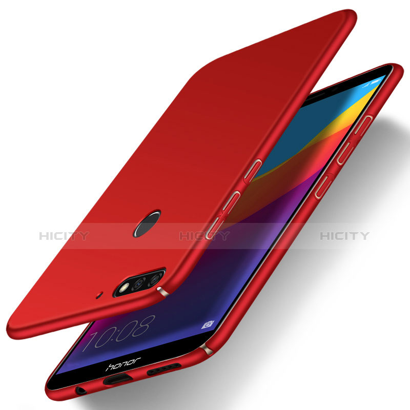 Custodia Plastica Rigida Cover Opaca M15 per Huawei Enjoy 8e Rosso