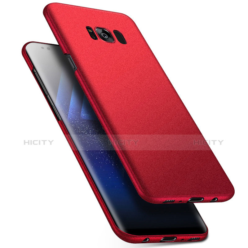 Custodia Plastica Rigida Cover Opaca M17 per Samsung Galaxy S8 Plus Rosso