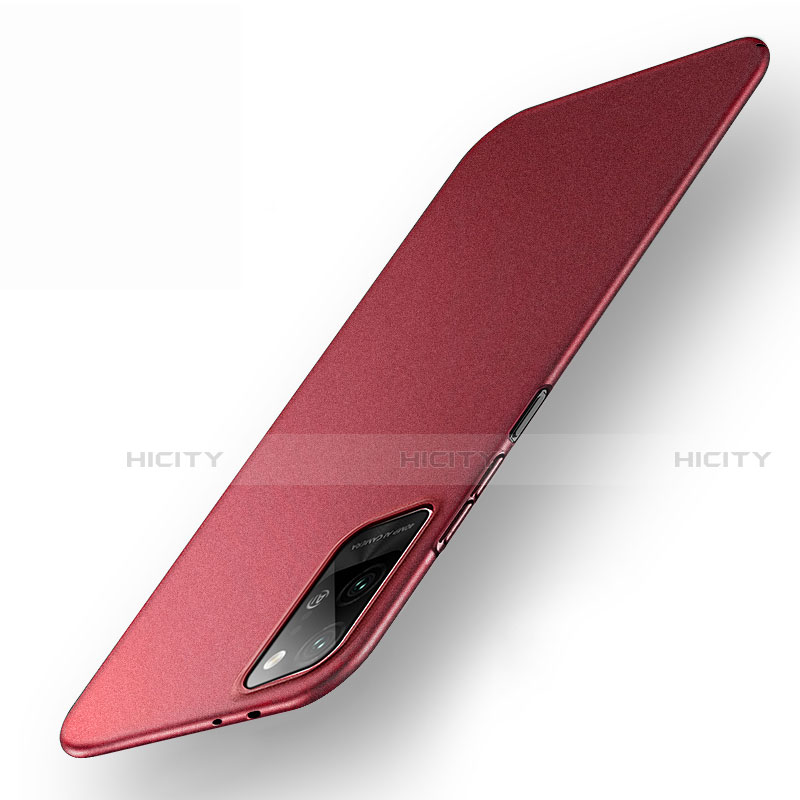 Custodia Plastica Rigida Cover Opaca P01 per Huawei Honor Play4 Pro 5G Rosso