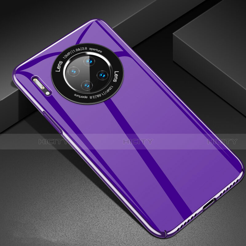 Custodia Plastica Rigida Cover Opaca P01 per Huawei Mate 30 Pro Viola