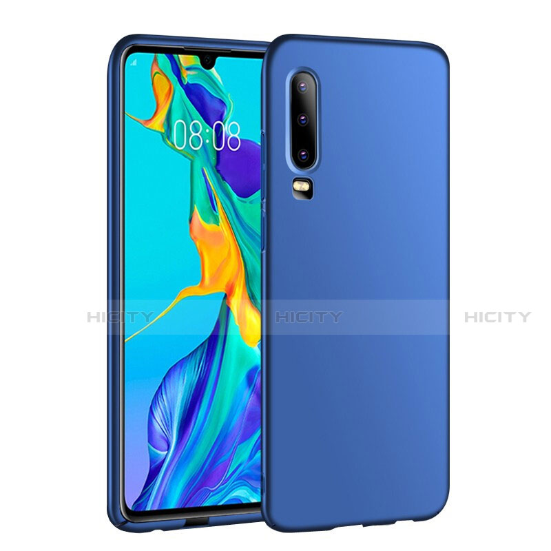 Custodia Plastica Rigida Cover Opaca P01 per Huawei P30 Blu