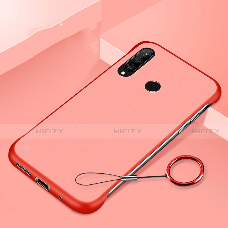 Custodia Plastica Rigida Cover Opaca P01 per Huawei P30 Lite Rosso