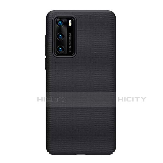 Custodia Plastica Rigida Cover Opaca P01 per Huawei P40 Nero