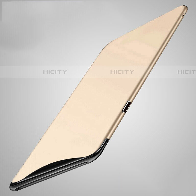 Custodia Plastica Rigida Cover Opaca P01 per Oppo Find X Oro