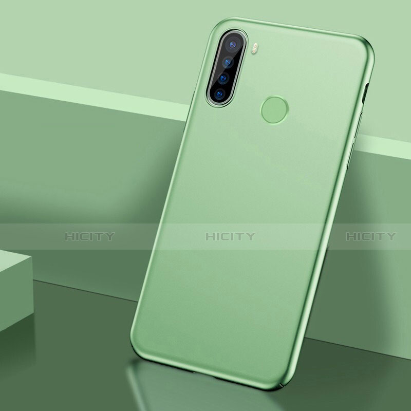 Custodia Plastica Rigida Cover Opaca P01 per Xiaomi Redmi Note 8 (2021) Verde