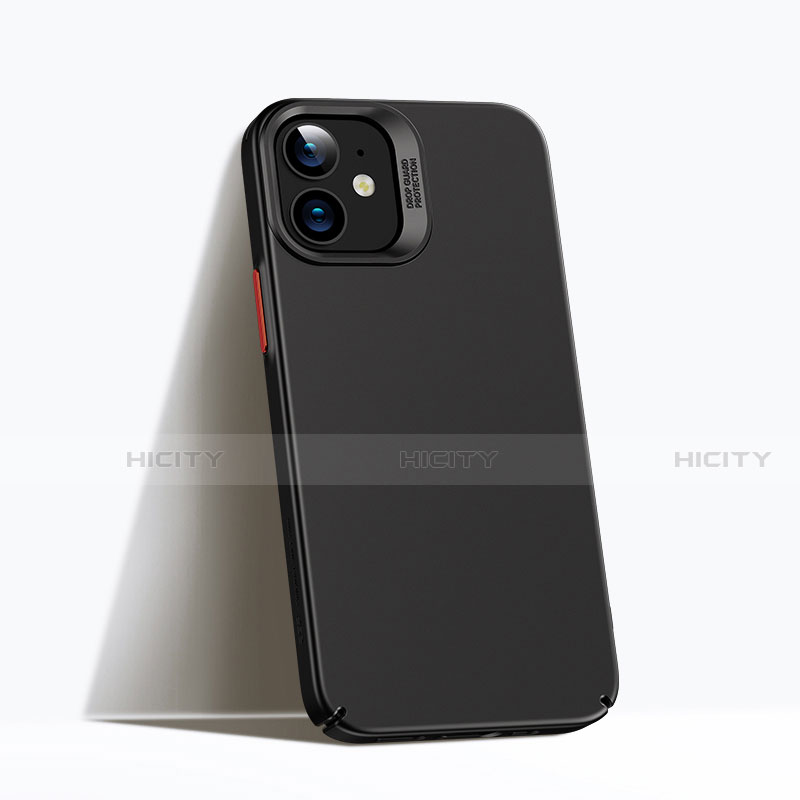 Custodia Plastica Rigida Cover Opaca P02 per Apple iPhone 12 Mini Nero