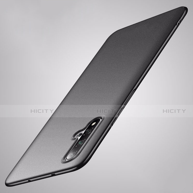 Custodia Plastica Rigida Cover Opaca P02 per Huawei Nova 5 Nero