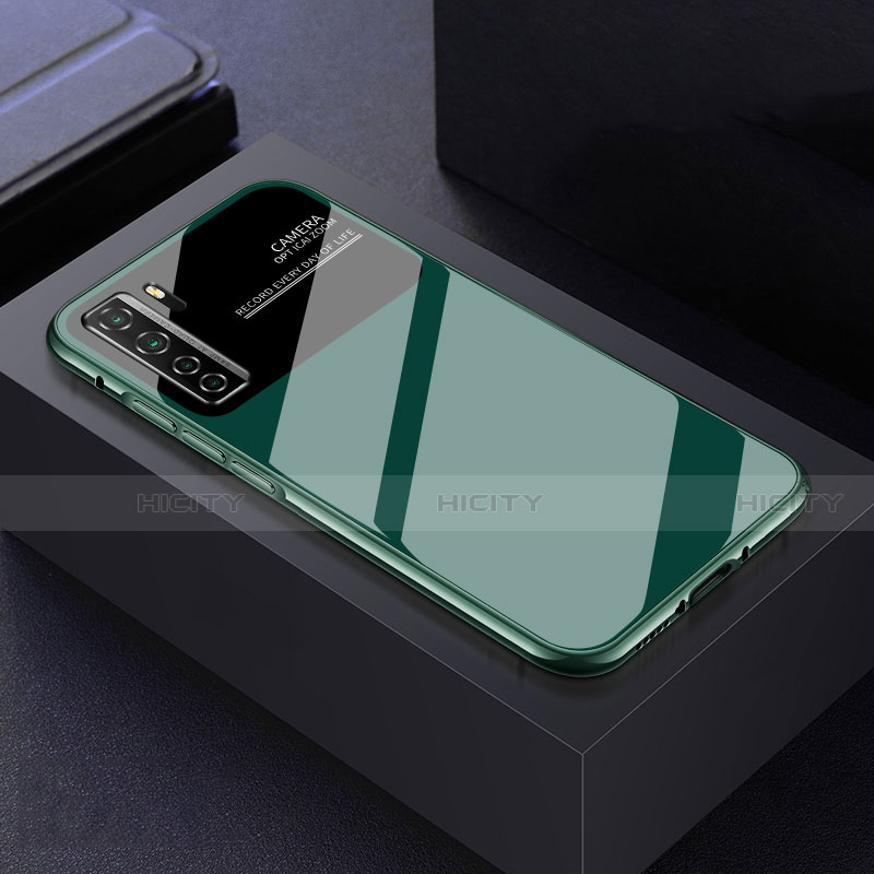 Custodia Plastica Rigida Cover Opaca P02 per Huawei Nova 7 SE 5G Verde