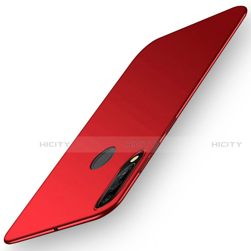 Custodia Plastica Rigida Cover Opaca P02 per Huawei P30 Lite Rosso