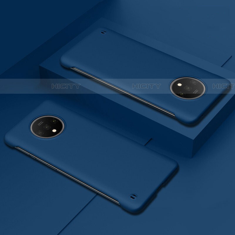 Custodia Plastica Rigida Cover Opaca P02 per OnePlus 7T Blu