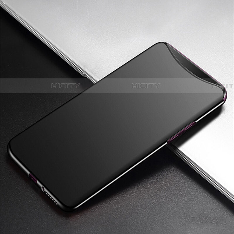 Custodia Plastica Rigida Cover Opaca P02 per Oppo Find X Super Flash Edition Grigio