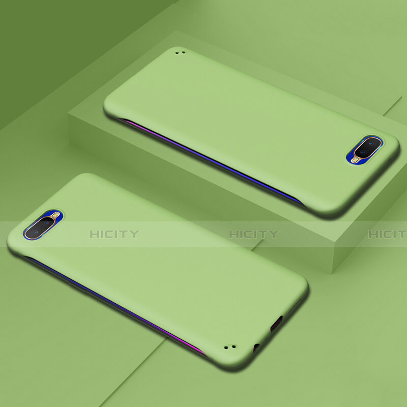 Custodia Plastica Rigida Cover Opaca P02 per Oppo K1 Verde